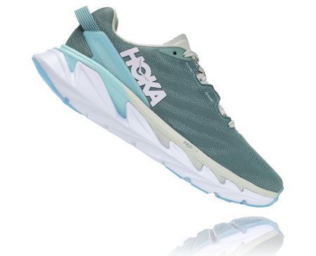 Hoka One One Elevon 2 - Tenis Corrida Estrada Mulher Azuis / Branco | PT-v54fBw8